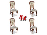 Stuhl Polster Design Lounge KüChe Sitz Lehn Garnitur Sessel Neu 4X StüHle Neu