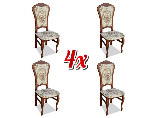 Stuhl Polster Design Lounge KüChe Sitz Lehn Garnitur Sessel Neu 4X StüHle Neu-image
