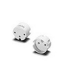 Arnold Houben GmbH 101784, oprawa nasadkowa, G13, PC, biały (4 sztuki)