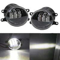 Toyota Yaris Front Nebelscheinwerfer Set Triple LED 15-20 Schwarz Ultra Weiß