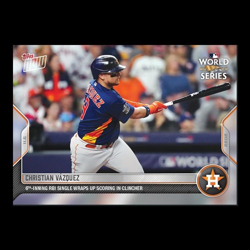 2022 Topps Now 1159 Christian Vázquez