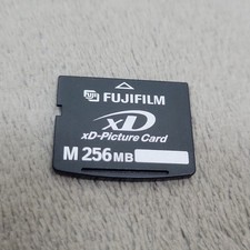 Fujifilm xD Picture Card M 256MB Memory Card fits Olympus TESTED WORKING