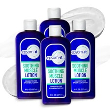 Epsom-It Soothing Muscle Lotion - Epsom Salt Magnesium Sulfate Cream Arnica f...