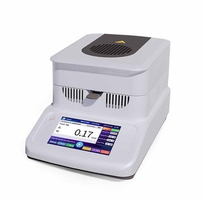 Halogen Moisture Analyzer Automatic Lab Balance, Readability 0.01% Heat & Drying