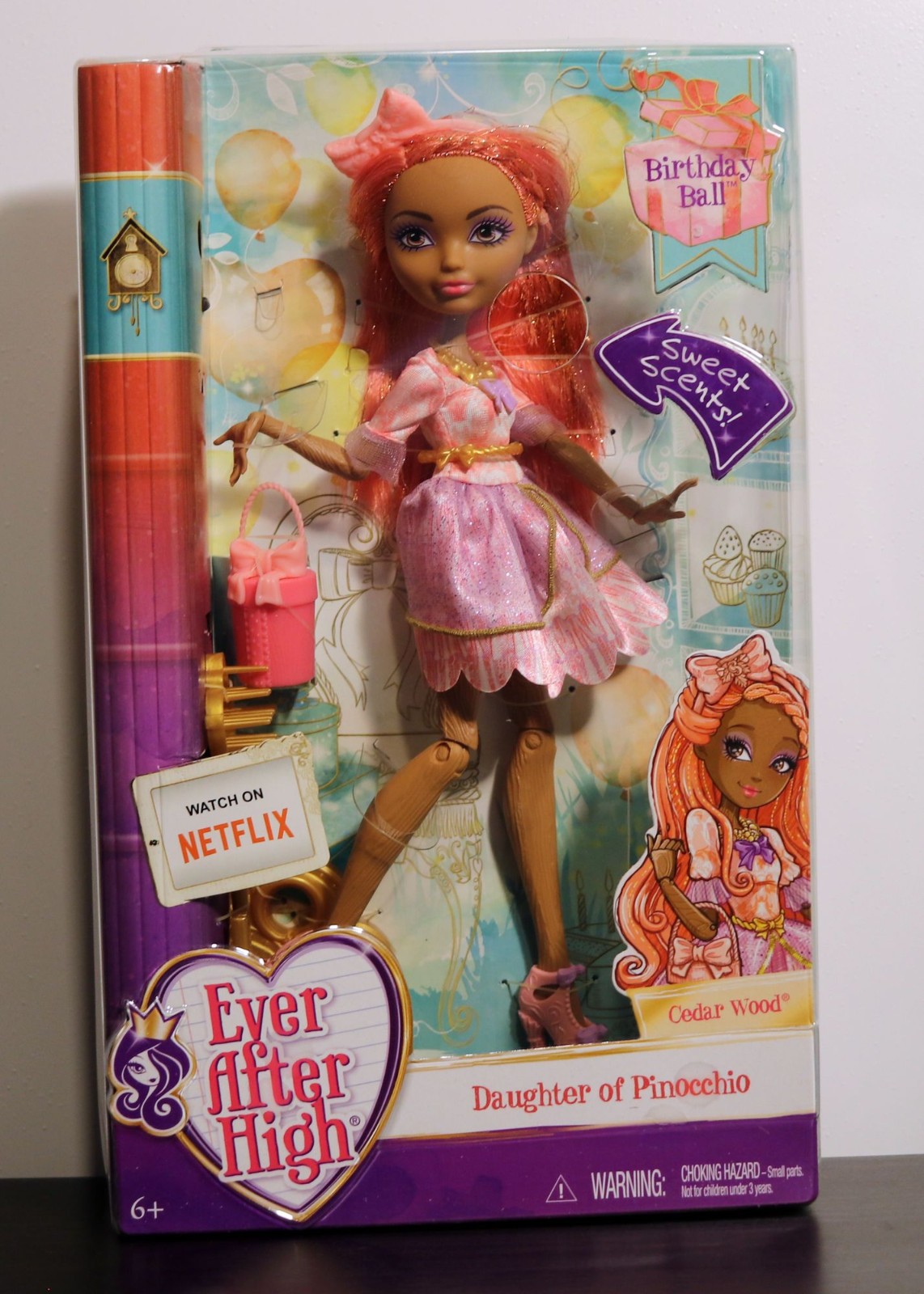 Netflix Ever After High Cedar Wood Birthday Ball Sweet Scent