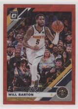 2019-20 Panini Donruss Optic Tmall Red Wave Prizm Will Barton #76 1n0