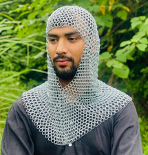 Medieval Chainmail Armor - Chainmail Armor Cosplay Costumes - 16 Gauge Steel Zin