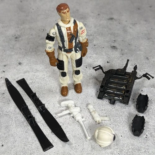 Vintage GI Joe Blizzard Action Figure Complete 1988 Hasbro