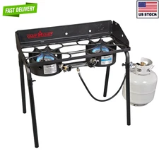 Camp Chef EX60LW Explorer 2 Burner Outdoor Camping Modular Cooking Stove