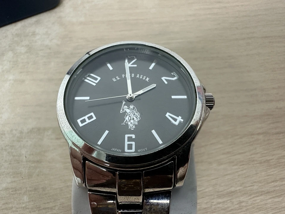 США POLO ASSN. Мужские часы USC80041 - SS задняя крышка японский механизм - нужен аккумулятор - Изображение 3 из 4