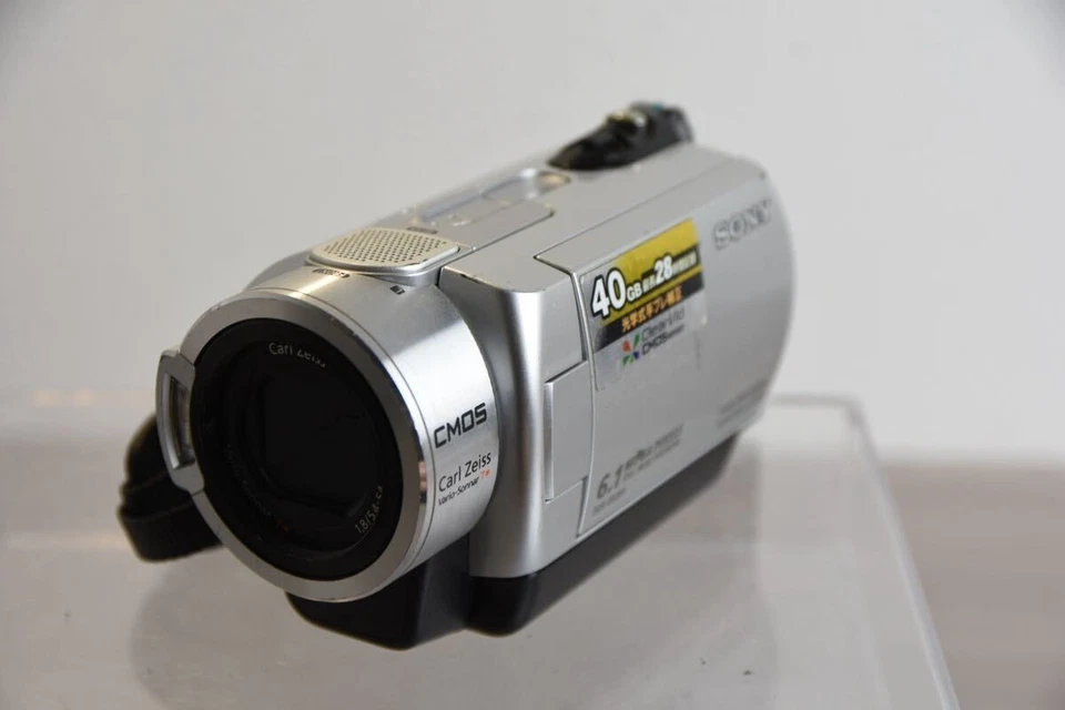SONY DCR-SR300 Handycam Digital Video Camera Recorder Silver Used Japan - Image 4 of 4