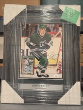 John Cullen Signed 8x10 Framed Photo JSA