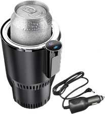 Car Cooler/Warmer, 2-In-1 Beverage Cooler and Warmer, Portable Auto Refrigerator