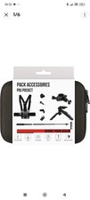 Malette accessoires caméra sportive PNJ -Perche,trépied,harnais,adptateur GoPro