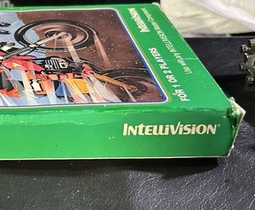 MOTO-CROSS INTELLIVISION GAME CIB, CLEANED & TESTED 5/22/26