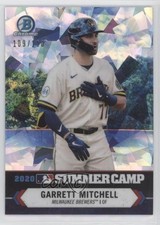 2021 Bowman Chrome 2020 Summer Camp Atomic Refractor /150 Garrett Mitchell 3y0