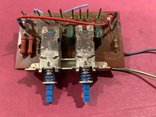 Pioneer SX-1010 Vintage Stereo Receiver - Mono / Loudness Switch Assembly