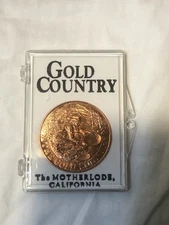 The Gold Country - The Motherlode - Commemorative Coin - California Collection N
