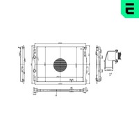 MotorküHler WasserküHler ERA 673598 FüR Nissan Qashqai 1 J10 NJ10 VAN Allrad