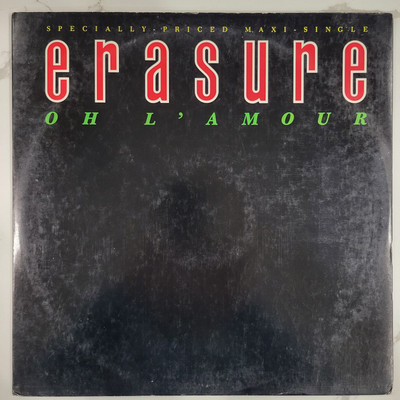 Erasure - Oh L'Amour Vinyl Single - 1986 - Sire 0-20488