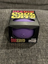 NEE DOH Cool Cats Purple Squishy Toy. Brand New, Free Shipping