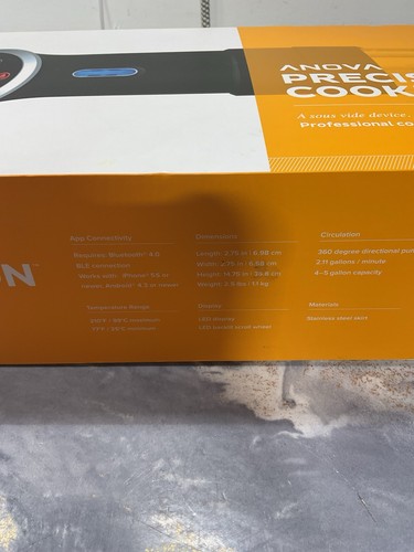 Anova Precision Cooker Sous Vide 800W – Brand New - Picture 7 of 19