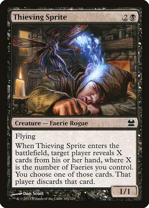 4x Thieving Sprite Foil Modern Masters 101 NM MTG