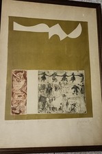 Litografia QUADRO NUMERATO 11/100 AUTORE SCONOSCIUTO