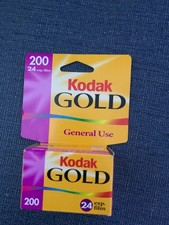 Kodak Gold 200 35mm film 24 exp film General Purpose exp. 10/2002 NEW 