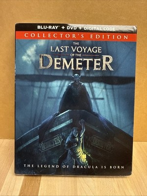 The Last Voyage of the Demeter Blu-ray Slipcover New Sealed Horror