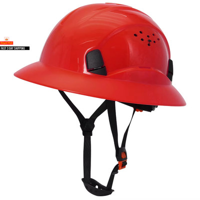 CE Vollkrempe Schutzhelm Bauingenieur Schutzhelm 6 Punkt Federung Ind