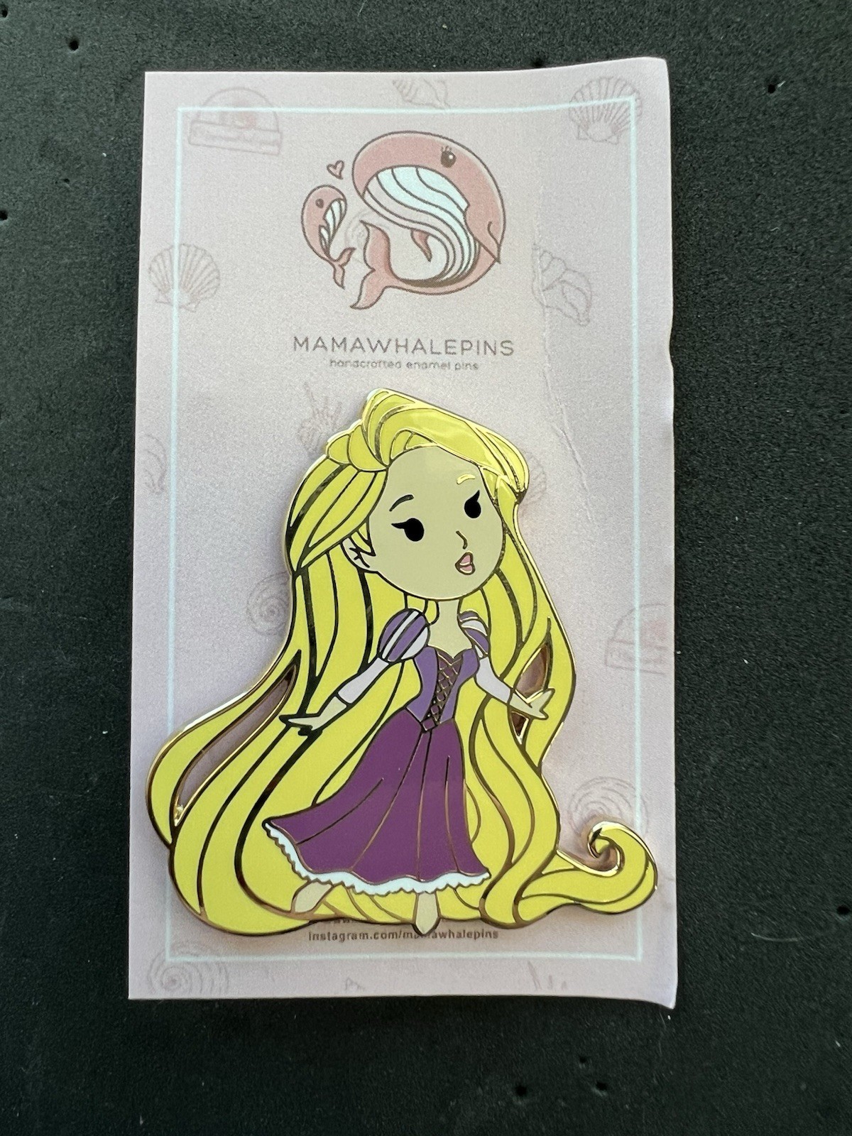 Disney FANTASY Pin - Mama Whale Pins Chibi - Tangled Rapunzel Pin