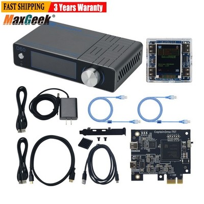 CapDMA D60 Video Overlay Box 4K Adaptive Fuser+Cap75T DMA Hardware Board +KMBox