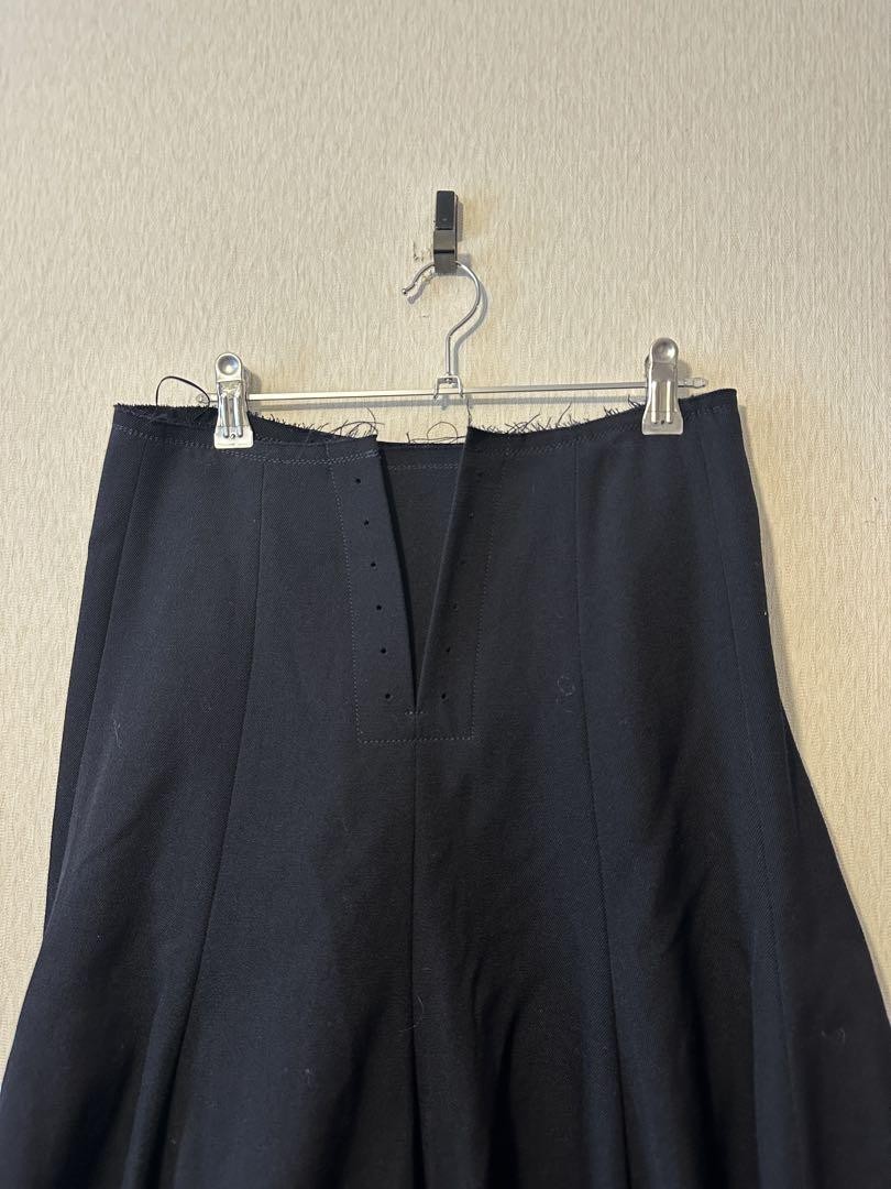 Comme Des Garcons Wool Gaba Flare Skirt | eBay