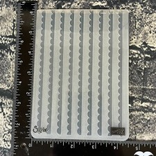 Stampin  Up SCALLOPS Sizzix Embossing Folder