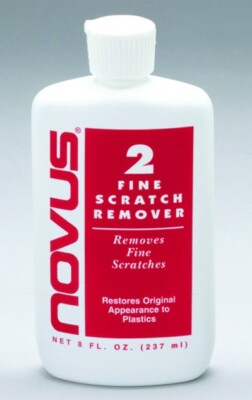 Novus Polish No 2 Fine Scratch Remover 8 oz Great For Coin Slab Capsule Capital