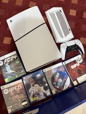 Sony PS5 Slim Blu-Ray Edition 1TB Video Game Console - White