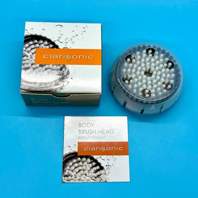Clarisonic Body Brush Head Replacement Compatible w/ Pro & Plus   NIB