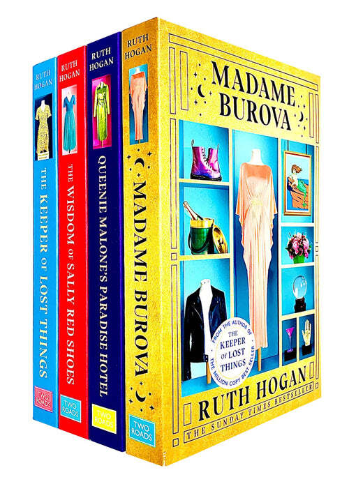 Ruth Hogan 4 Books Collection Set, Keeper of Lost Things, Madame Burova, PB NEW