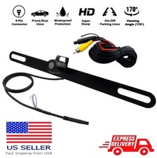 Backup Camera Rear View License Plate Night Vision Waterproof for KENWOOD Radio