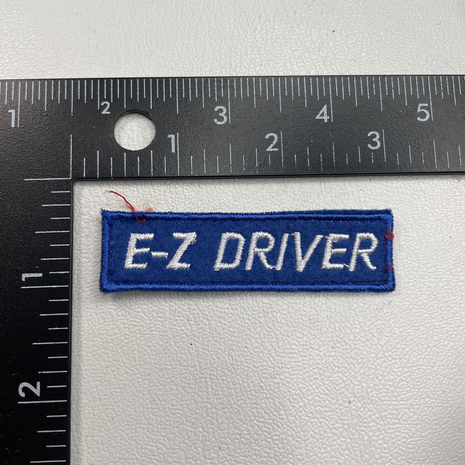 Recovered From Clothing E-Z DRIVER Patch C28L