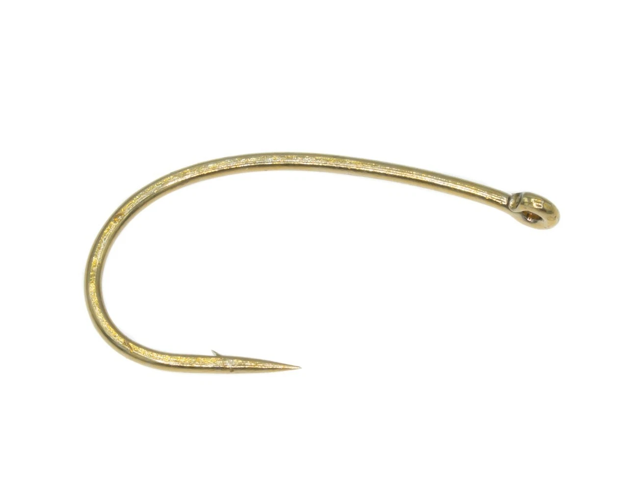 100 PACK TIEMCO TMC 2488 CURVED NYMPH & DRY FLY TYING HOOKS SIZE #14 -FREE SHIP - Picture 1 of 3