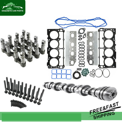 New Dodge Ram 1500 5.7L 09-20 Hemi Camshaft MDS Lifters Head Gaskets Bolts  Kit