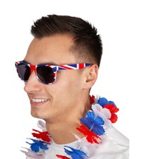 Union Jack Sunglasses Adults Great Britain Fancy Dress King's Coronation Party