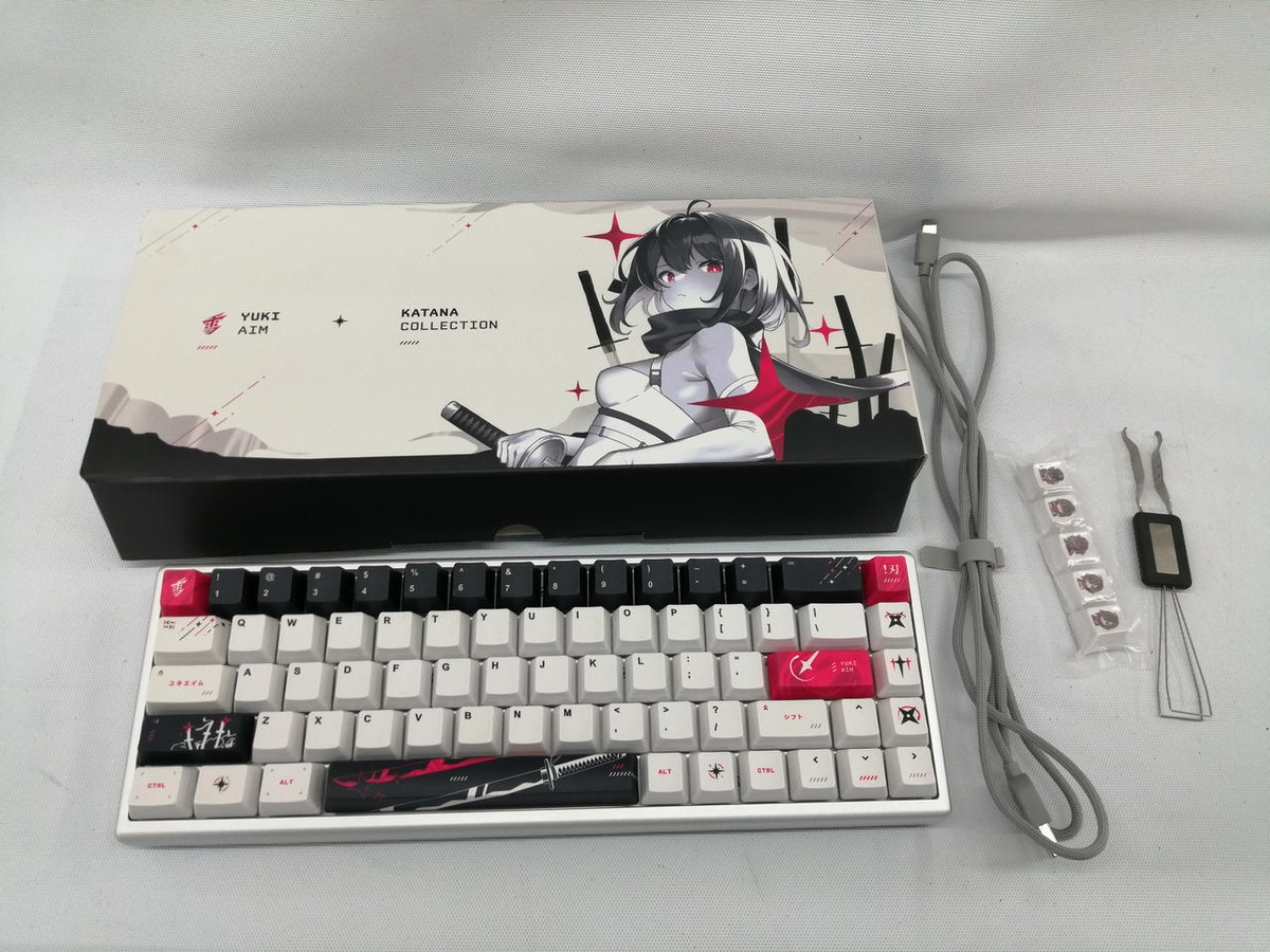 Yuki Aim Polar 65 Mechanical Gaming Keyboard Good Condition from
