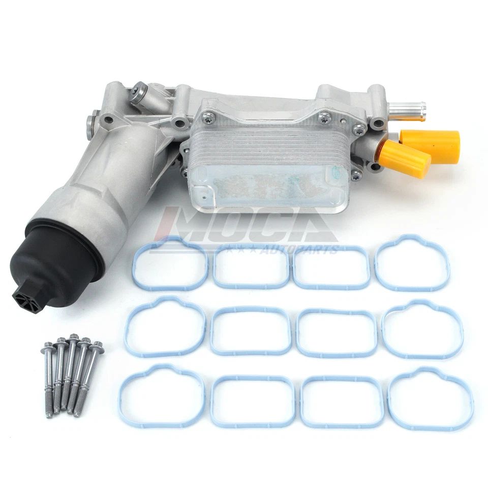 Carcasa metálica de filtro de enfriador de aceite para Chrysler 300 Dodge Jeep Ram C/V Chrysler 200 Foto 2 de 4