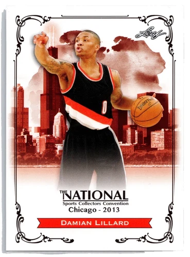 Leaf Damian Lillard Sports Trading Card Singles Basketball