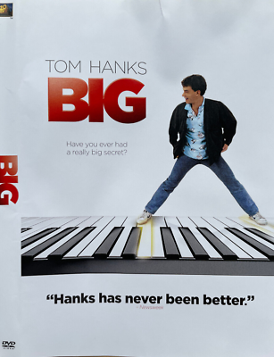 Big (DVD c1988/2011 20th Century Fox) Tom Hanks, Elizabeth Perkins