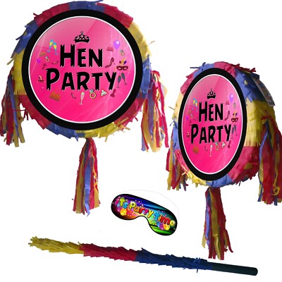 Junggesellinnenabschied Piñata Smash Hag Hirsch Henne Do Braut Junggeselle Mädchen Nacht aus Sten