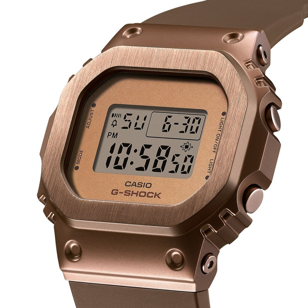 CASIO G-SHOCK GM-S5600BR-5JF Bronze Glow Metal Digital Watch CASIO G-SHOCK GM-S5600BR-5JF Bronze Glow Metal Digital Watch